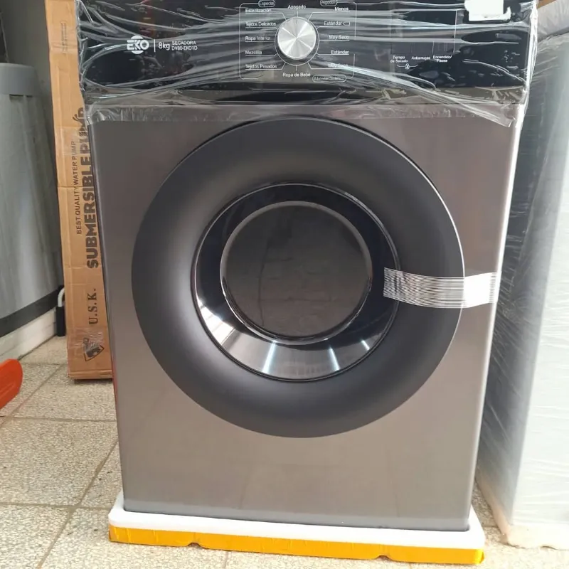 Secadora a vapor eko de 8 kilo 1 mes de garantia