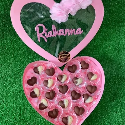Corazones rellenos