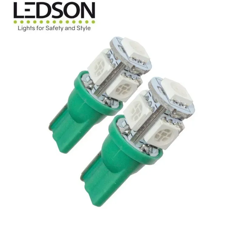 Foco de pellizco verde