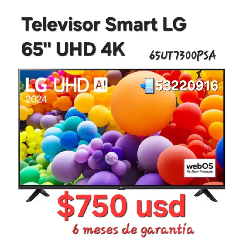 Smart TV LG 65 pulgadas
