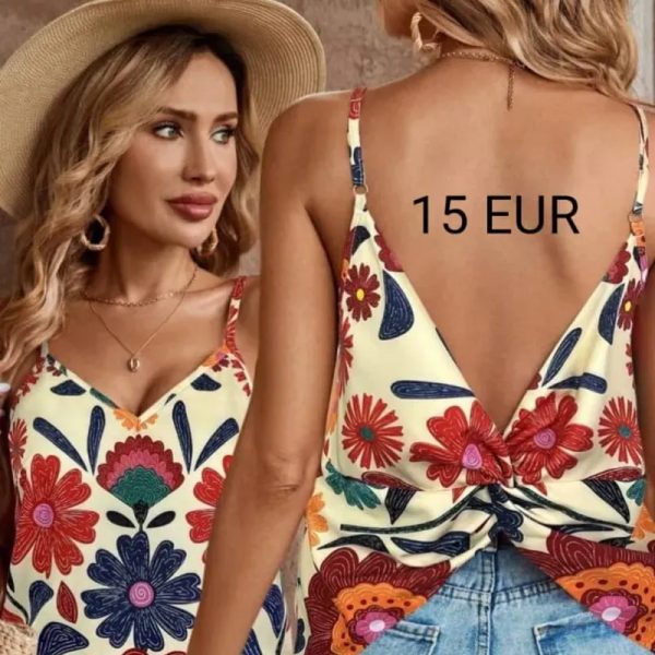 Blusa estilo floral