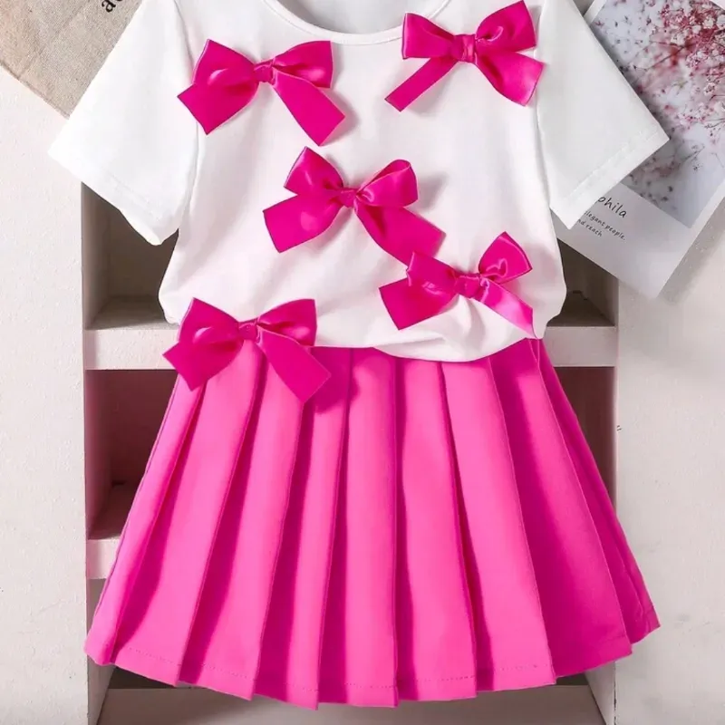 Set d dos piezas top d lazos