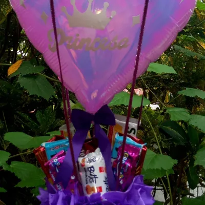 Globo aerostático de corazón