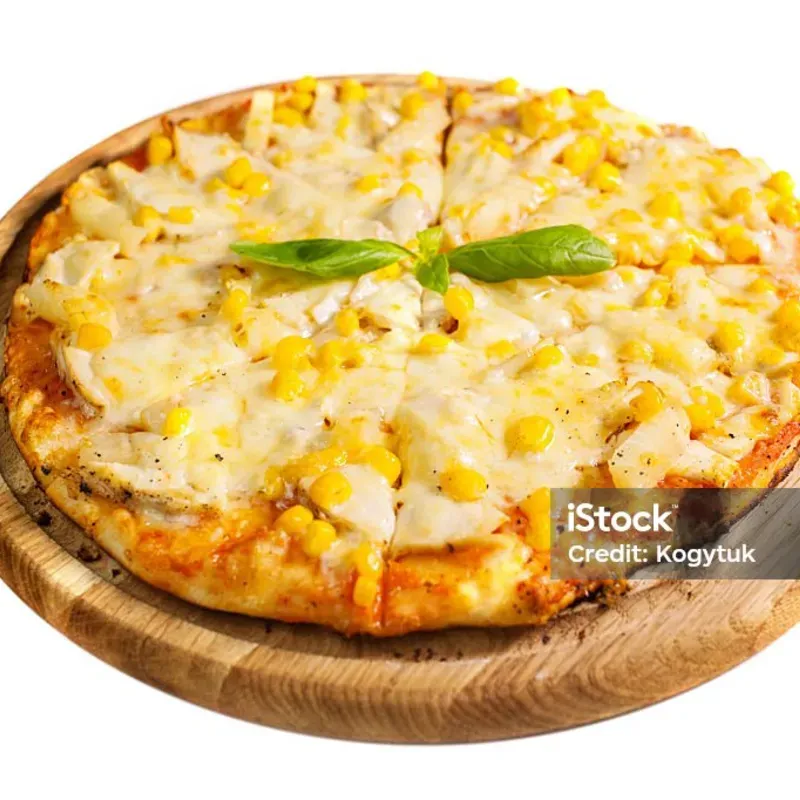 Pizza con Maíz