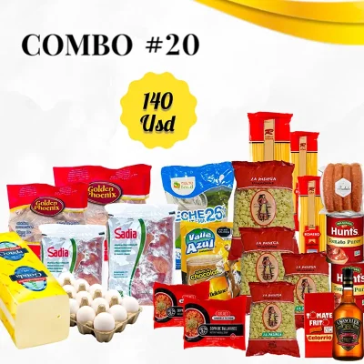 COMBO DE ALIMENTO 20