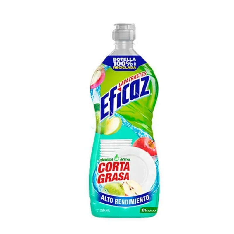 Lavatrastes Eficaz manzana 280ml