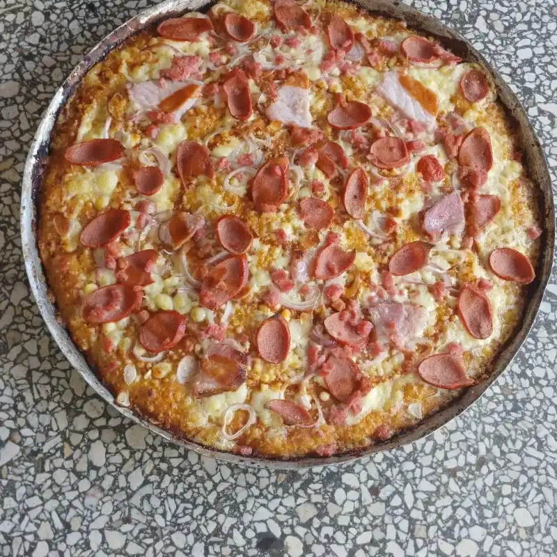 Pizza Familiar Redonda Mixta