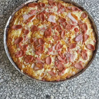 Pizza Familiar Redonda Mixta