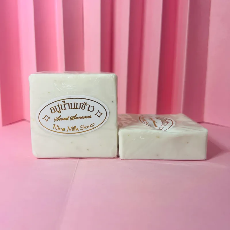 Jabón de leche de arroz