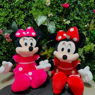 Minnie Mouse Rosada y tenemos en Roja También