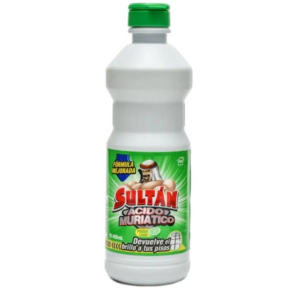 Sultán ácido muriatico limón 400ml