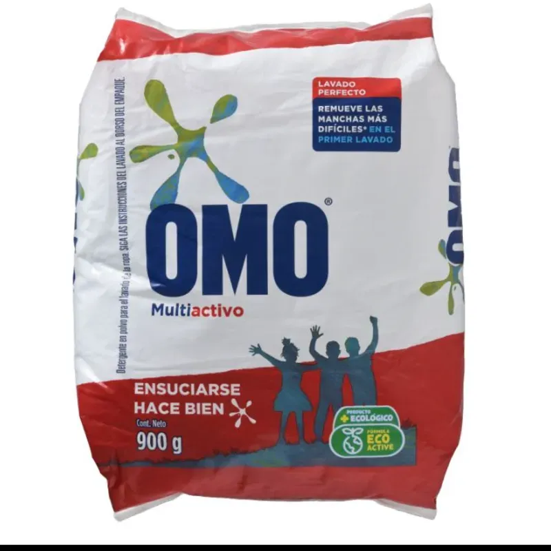Detergente OMO 900 gr rojo
