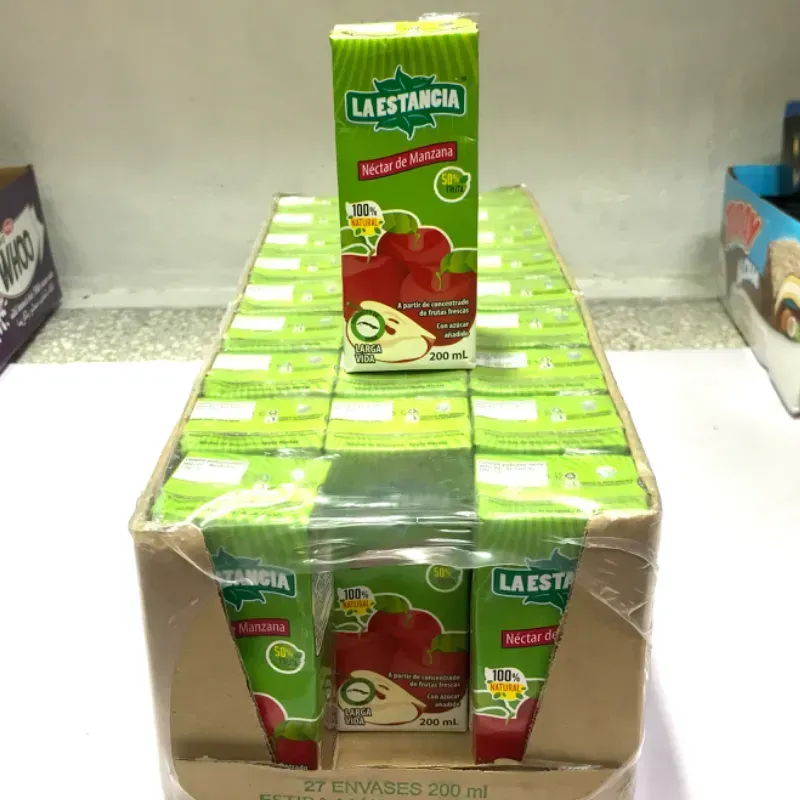 Cajas de jugo