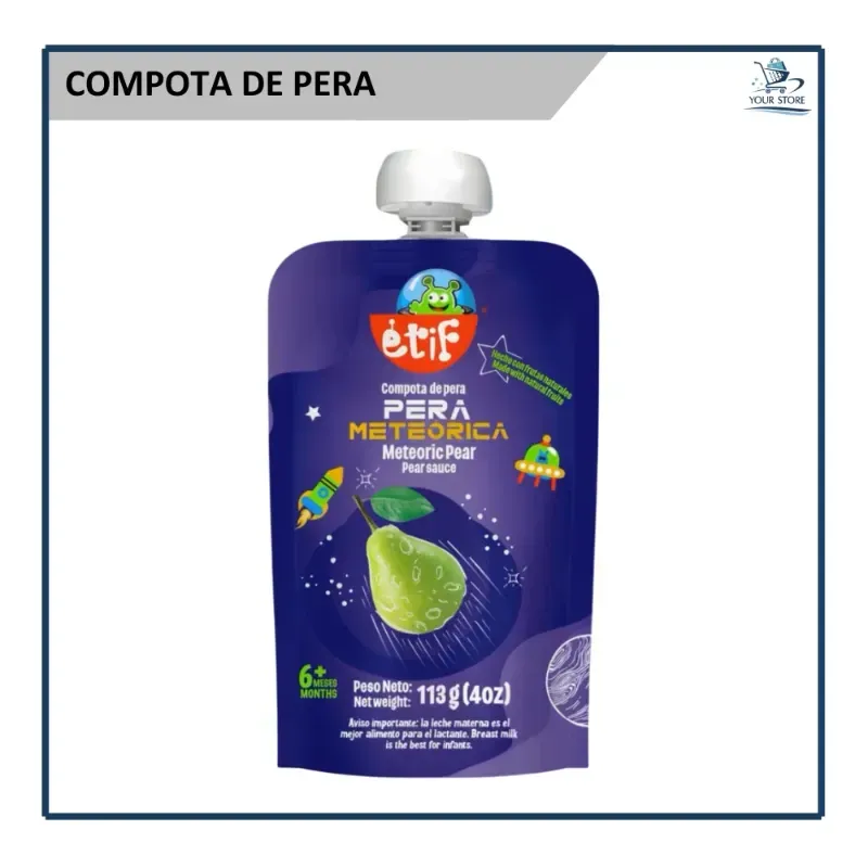 Compota de Pera - Etif (113g)
