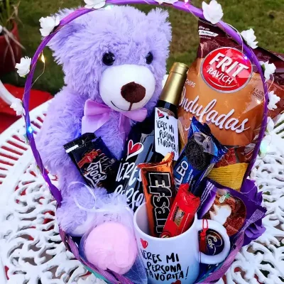 Combos personalizados con cestas de mimbre