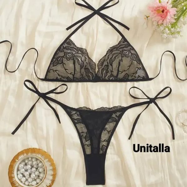 Conjunto de 2 piezas de encaje