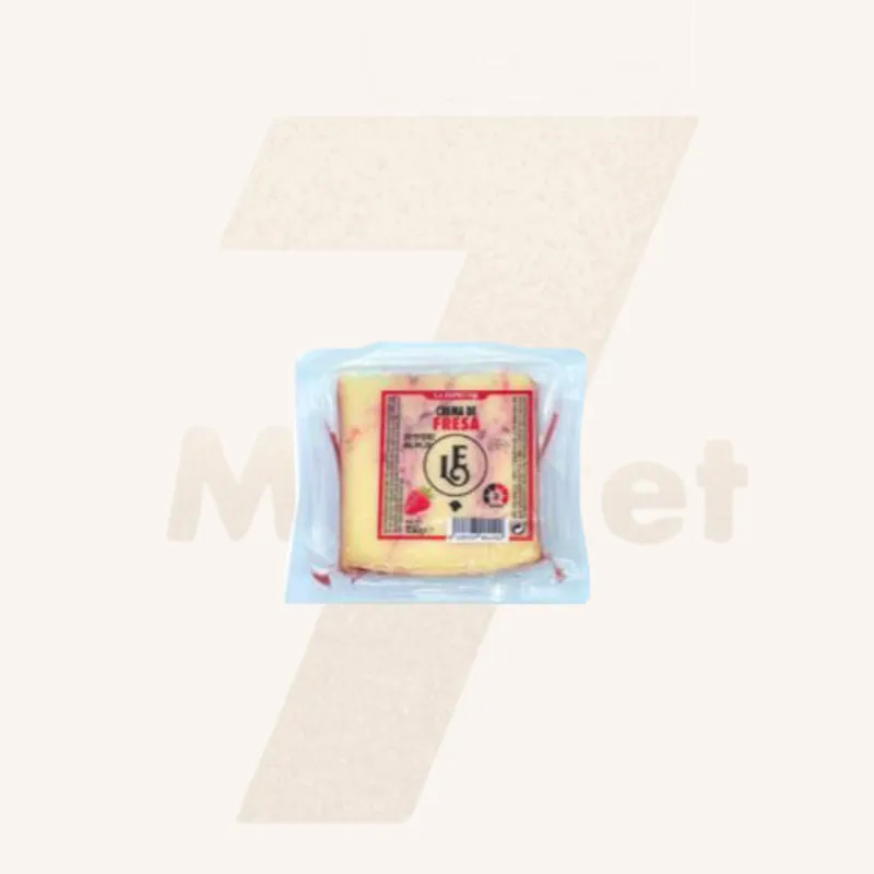 Queso oveja con fresa