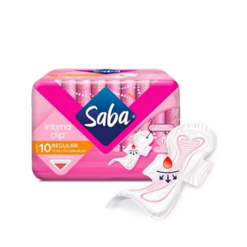 Íntima Saba rosada  (10U)