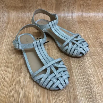 Sandalias plateadas