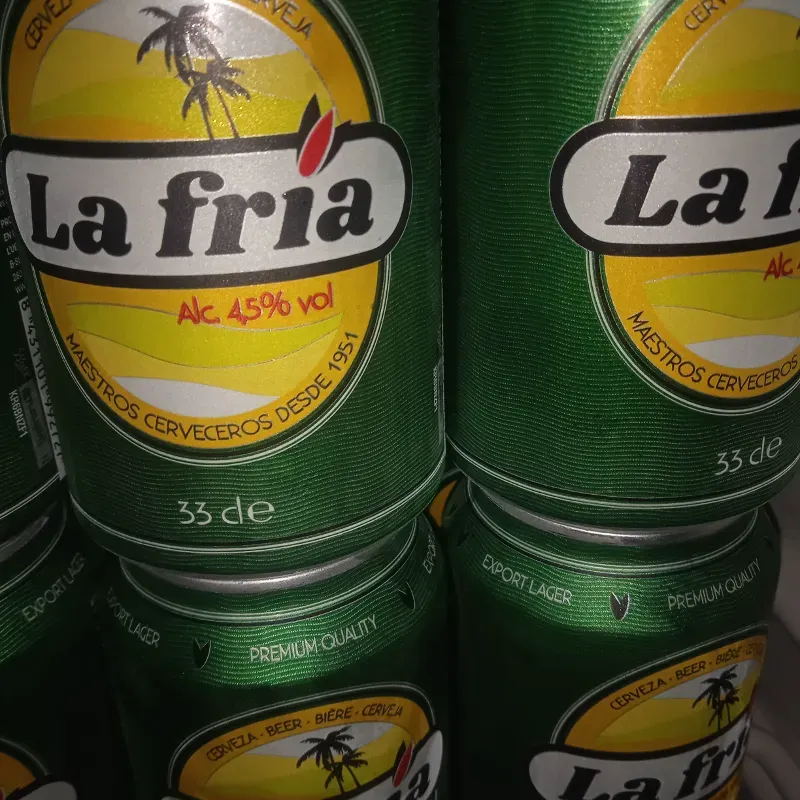 Cerveza La fría