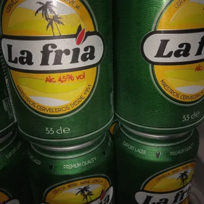 Cerveza La fría