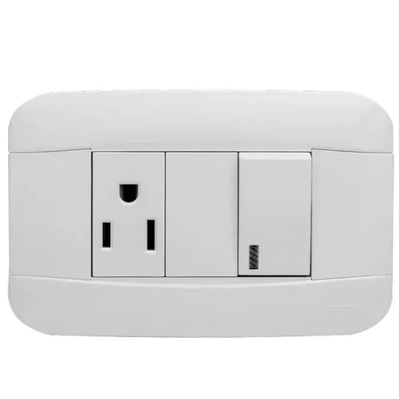 Tomacorrientes con interruptor