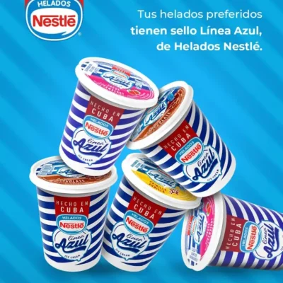 Potes de helado Nestle