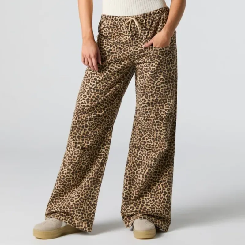 Pantalon animal print