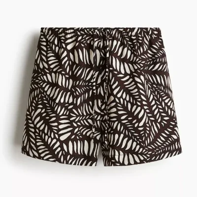 Short Cordón Ajustable Estampado Carmelita