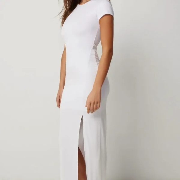 Vestido contour blanco.