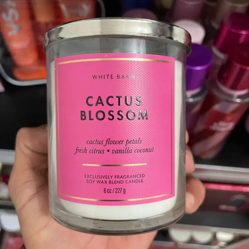 Vela aromática (1 mecha)Cactus Blossom