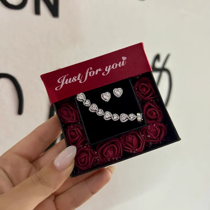 Set Pulsera Pandora y Aretes Pandora