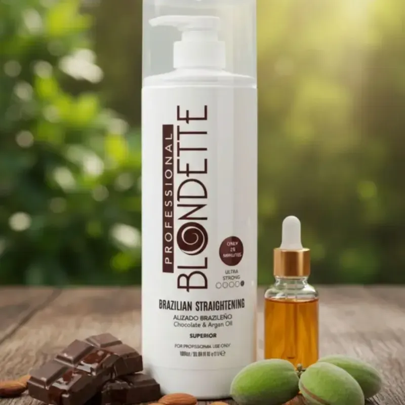 Keratina Blondette 33.8oz de chocolate y aceite de oliva