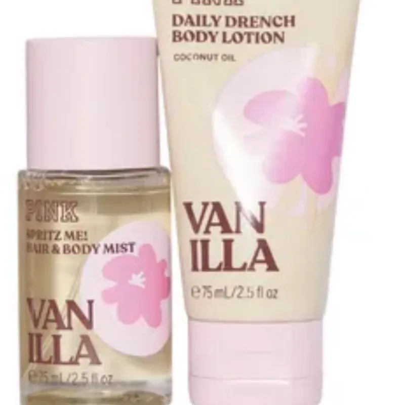 Set colonia y crema VANILLA