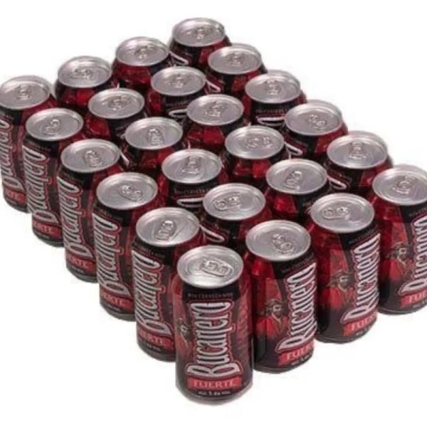 Caja de cerveza bucanero