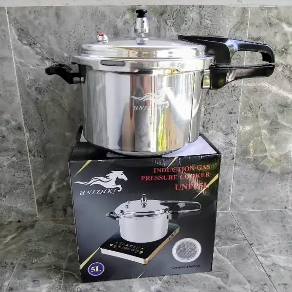 Olla de presión 5L (inducción, gas y otros)