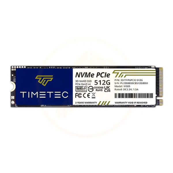 Disco Sólido Timetec SSD M2 2280 ms25 512 gb