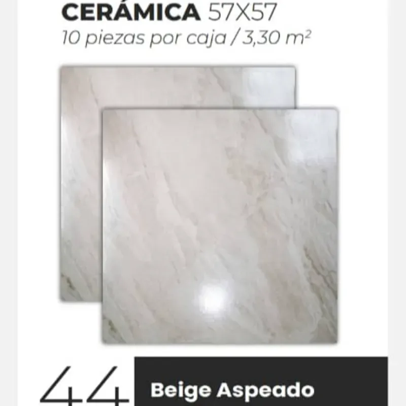 Losas ceramica Beige Aspeado