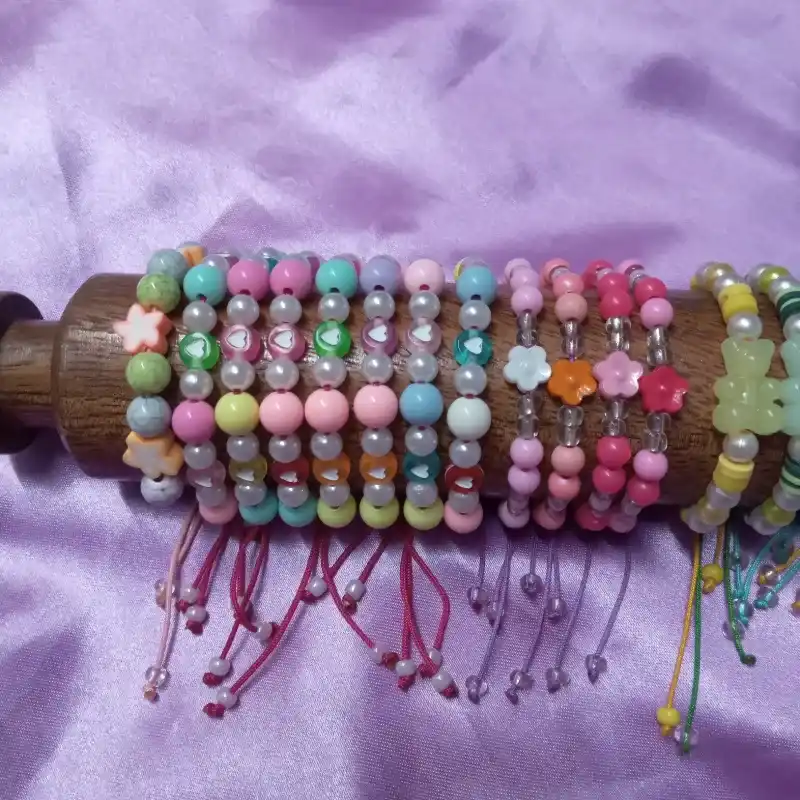 Pulseras de colores