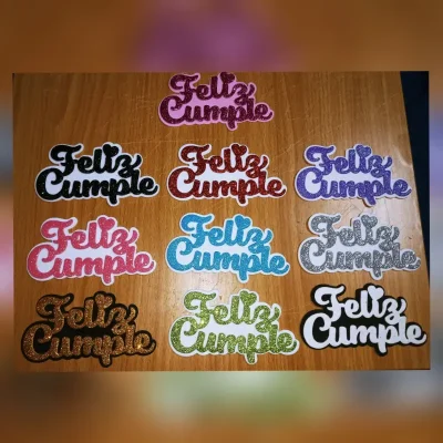 Topper sencillos para cakes