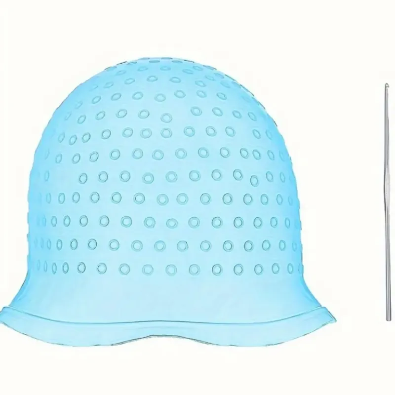 ‼️Gorro de Silicona para Iluminaciones con su Gancho Azul