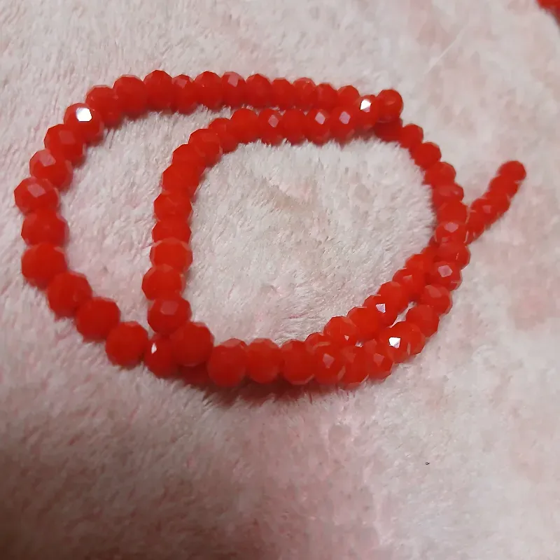 Swaroskis sueltos 6 mm rojo tomate