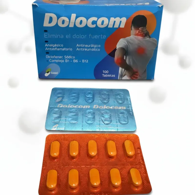 Dolocom(Diclofenaco sodico +B1+B6+B12)(vence 10/2029)