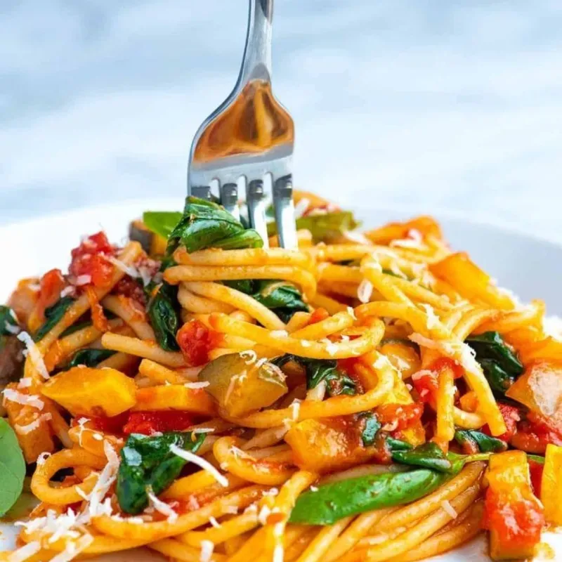 Espaguetis de vegetales