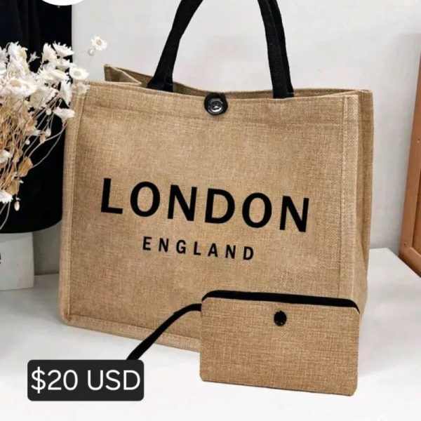 Bolso de lino
