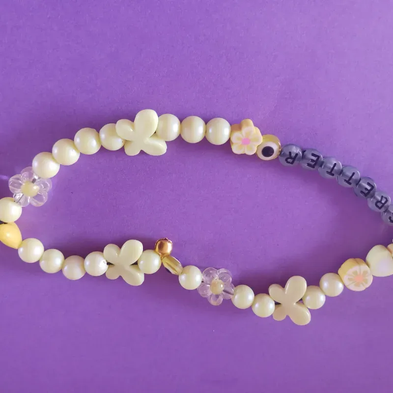 Personalizado Amarillo  y letras Fluorescentes