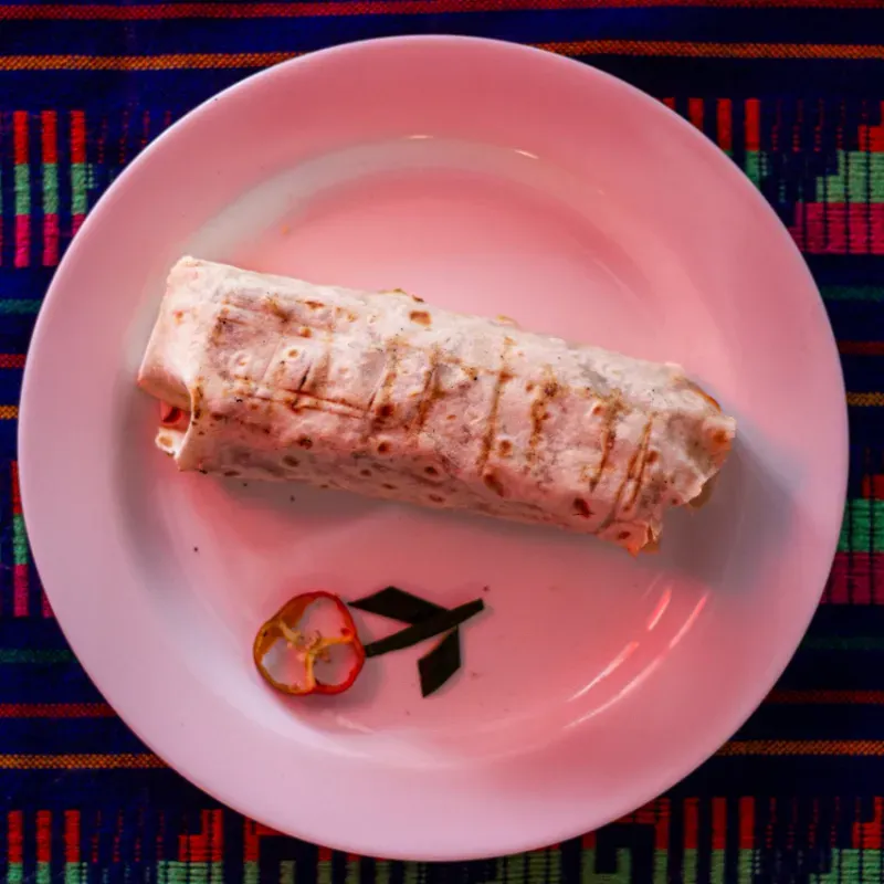 Burrito de pollo