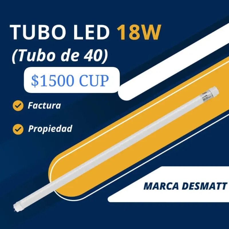Tubo LED 18w de 40