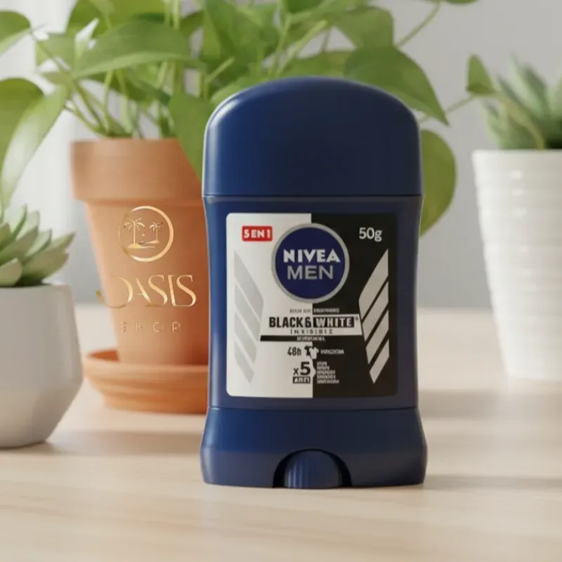 Desodorante de barra Nivea Men - Black and white