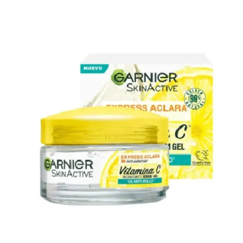 Crema Facial Gel Vitamina C 12 Horas antibrillo 50ml